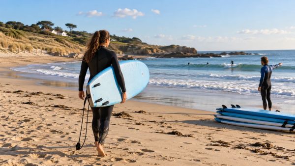 Les meilleures écoles de surf pour débuter à Sion-sur-l'Océan