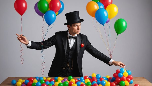 Sculpteur de ballons magicien : créatures et animations étonnantes